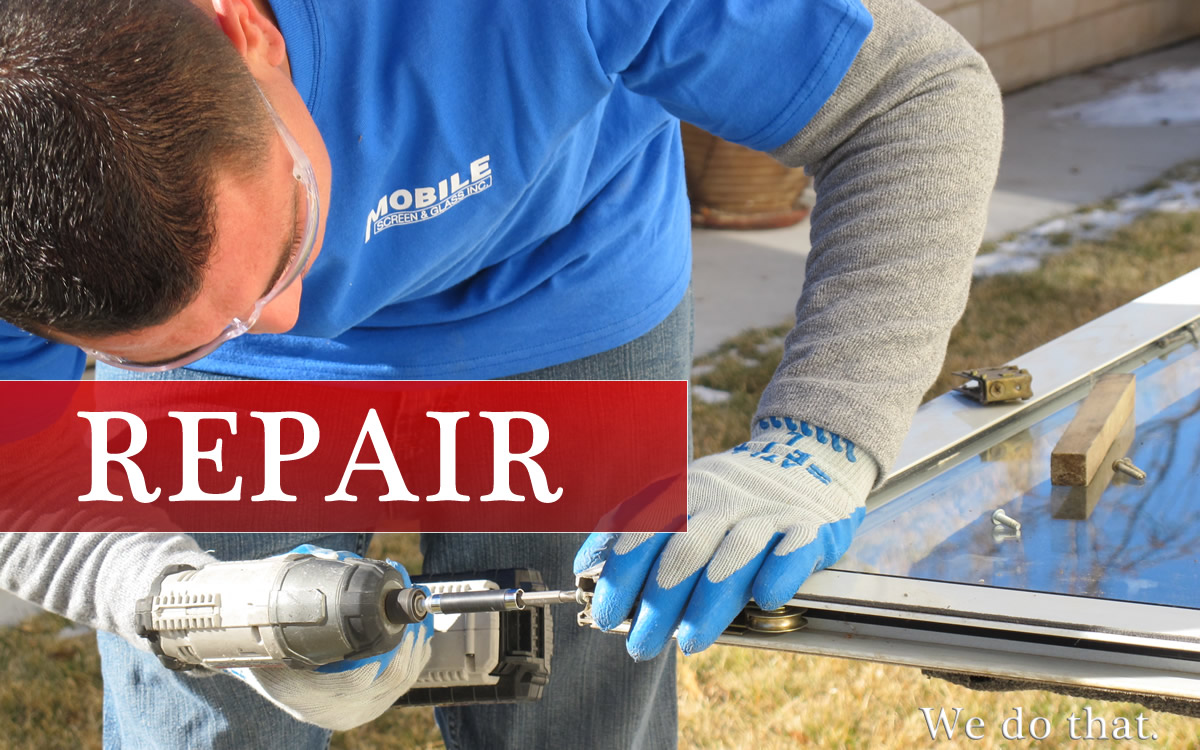 Broken Glass Patio Door! What Do I Do? Mobile Screen and Glass