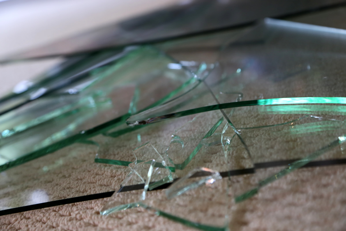 Broken Glass Patio Door! What Do I Do? Mobile Screen and Glass