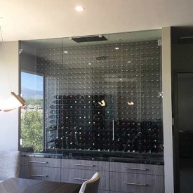 Custom in-home residential glass applications