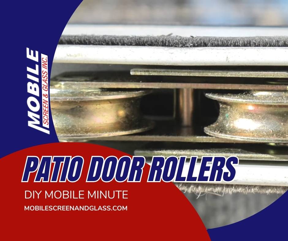 Mobile Minute - Replacing Patio Door Rollers